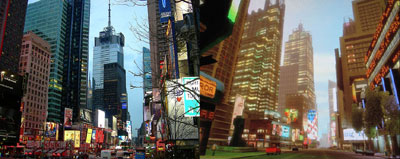 Liberty City vs. New York City